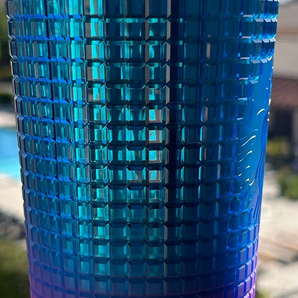 Tim Singleton Pride Rainbow Grid Studded 2023 Starbucks 24oz Cold Cup Tumbler - Picture 9 of 11